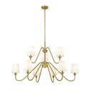 Z-Lite 46" Gianna 9 Light Chandelier image 3