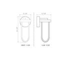 Z-Lite 5.5" Leland 1 Light Outdoor Wall image 7