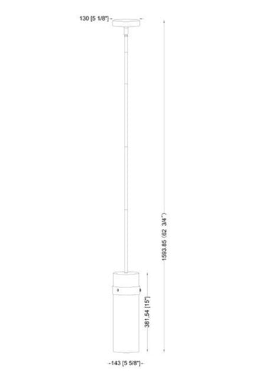 Z-Lite 5.75" Fontaine 1 Light Pendant image 21