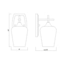 Z-Lite 5" Joliet 1 Light Wall Sconce Additional Image 7