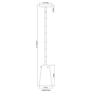 Z-Lite 5" Kira 1 Light Pendant image 28