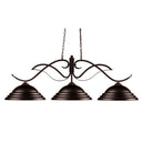 Z-Lite 54.75" Long Phoenix 3 Light Billiard Light image