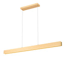 Z-Lite 55" Long Hudson 1 Light Linear Chandelier image 1
