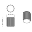 Z-Lite 6.25" Stari 1 Light Flush Mount image 7