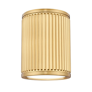 Z-Lite 6.25" Stari 1 Light Flush Mount image