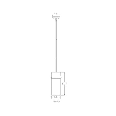 Z-Lite 6.5" Fontaine 1 Light Pendant image 28
