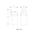 Z-Lite 6.5" Fontaine 1 Light Wall Sconce image 28