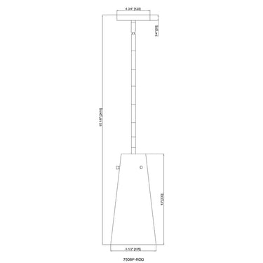 Z-Lite 6.5" Kira 1 Light Pendant image 28