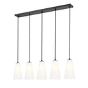 Z-Lite 6" Farrell 5 Light Linear Chandelier image 1