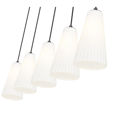 Z-Lite 6" Farrell 5 Light Linear Chandelier image 10