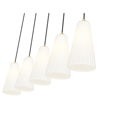 Z-Lite 6" Farrell 5 Light Linear Chandelier image 11