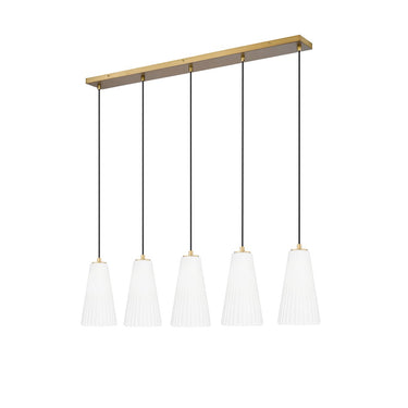 Z-Lite 6" Farrell 5 Light Linear Chandelier image 14