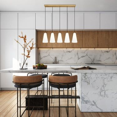 Z-Lite 6" Farrell 5 Light Linear Chandelier image 17