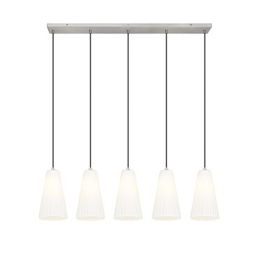 Z-Lite 6" Farrell 5 Light Linear Chandelier image 3