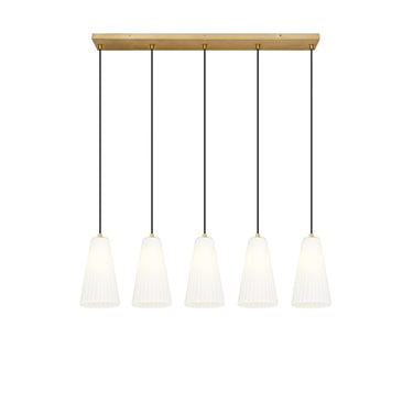 Z-Lite 6" Farrell 5 Light Linear Chandelier image 5