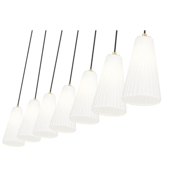 Z-Lite 6" Farrell 7 Light Linear Chandelier image 11