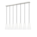 Z-Lite 6" Farrell 7 Light Linear Chandelier image 12