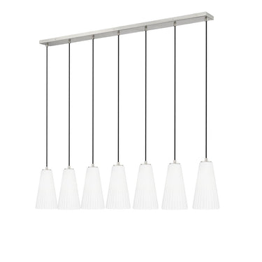 Z-Lite 6" Farrell 7 Light Linear Chandelier image 12