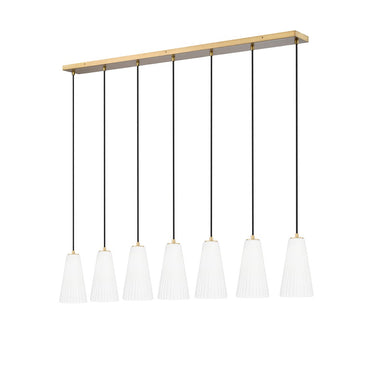 Z-Lite 6" Farrell 7 Light Linear Chandelier image 14