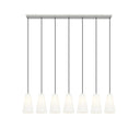 Z-Lite 6" Farrell 7 Light Linear Chandelier image 3