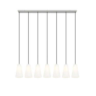 Z-Lite 6" Farrell 7 Light Linear Chandelier image 3