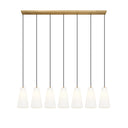 Z-Lite 6" Farrell 7 Light Linear Chandelier image 5