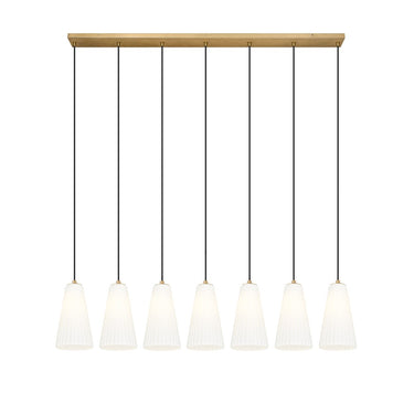 Z-Lite 6" Farrell 7 Light Linear Chandelier image 5