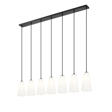 Z-Lite 6" Farrell 7 Light Linear Chandelier image 7