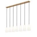 Z-Lite 6" Farrell 7 Light Linear Chandelier image 8