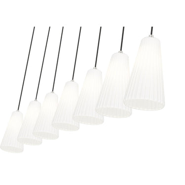 Z-Lite 6" Farrell 7 Light Linear Chandelier image 9