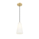 Z-Lite 6" Farrell Glass 1 Light Pendant image 2