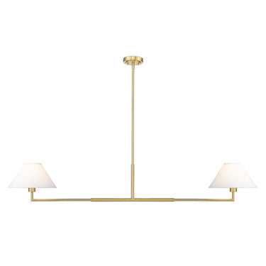 Z-Lite 62" Long Leila 2 Light Chandelier image 1