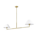 Z-Lite 62" Long Leila 2 Light Chandelier image 13
