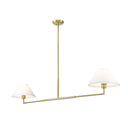 Z-Lite 62" Long Leila 2 Light Chandelier image 4