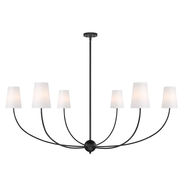Z-Lite 62" Shannon 6 Light Chandelier image 1