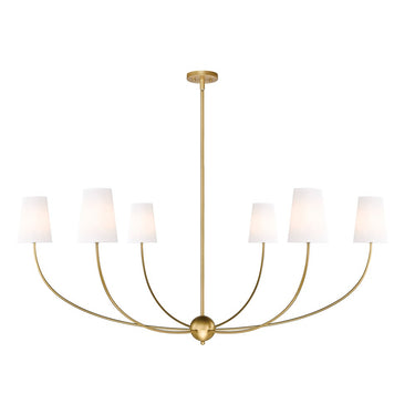 Z-Lite 62" Shannon 6 Light Chandelier image 2