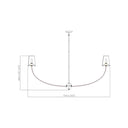 Z-Lite 62" Shannon 6 Light Chandelier image 21