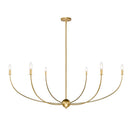 Z-Lite 62" Shannon 6 Light Chandelier image 5
