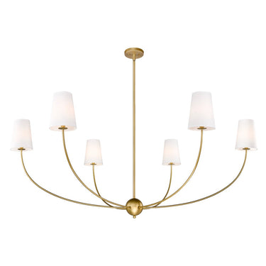 Z-Lite 62" Shannon 6 Light Chandelier image 8