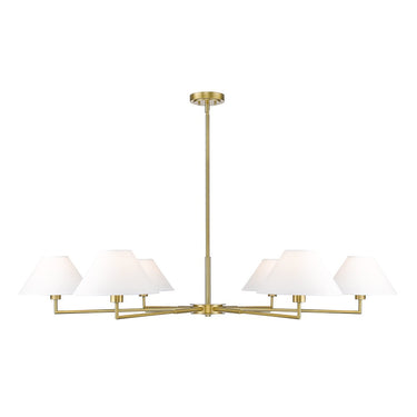 Z-Lite 63" Leila 6 Light Chandelier image 1