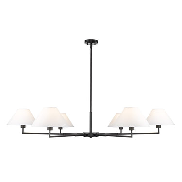 Z-Lite 63" Leila 6 Light Chandelier image 2