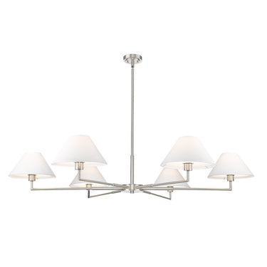 Z-Lite 63" Leila 6 Light Chandelier image 3