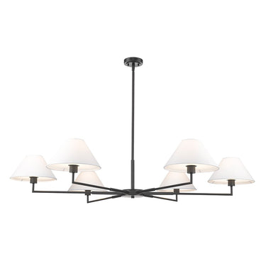 Z-Lite 63" Leila 6 Light Chandelier image 5