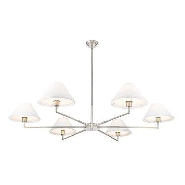 Z-Lite 63" Leila 6 Light Chandelier image 6