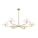 Z-Lite 63" Leila 6 Light Chandelier image 7