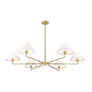 Z-Lite 63" Leila 6 Light Chandelier image 7