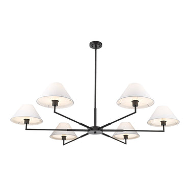 Z-Lite 63" Leila 6 Light Chandelier image 8