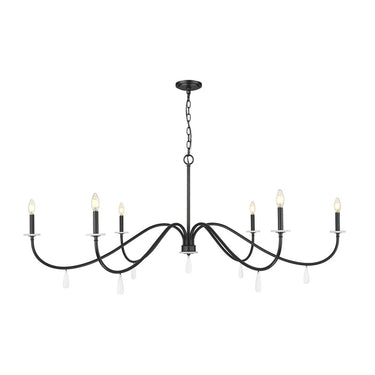 Z-Lite 63" Toussant 6 Light Chandelier image 1