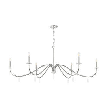 Z-Lite 63" Toussant 6 Light Chandelier image 12