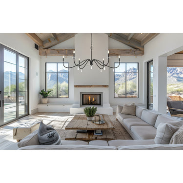 Z-Lite 63" Toussant 6 Light Chandelier image 16